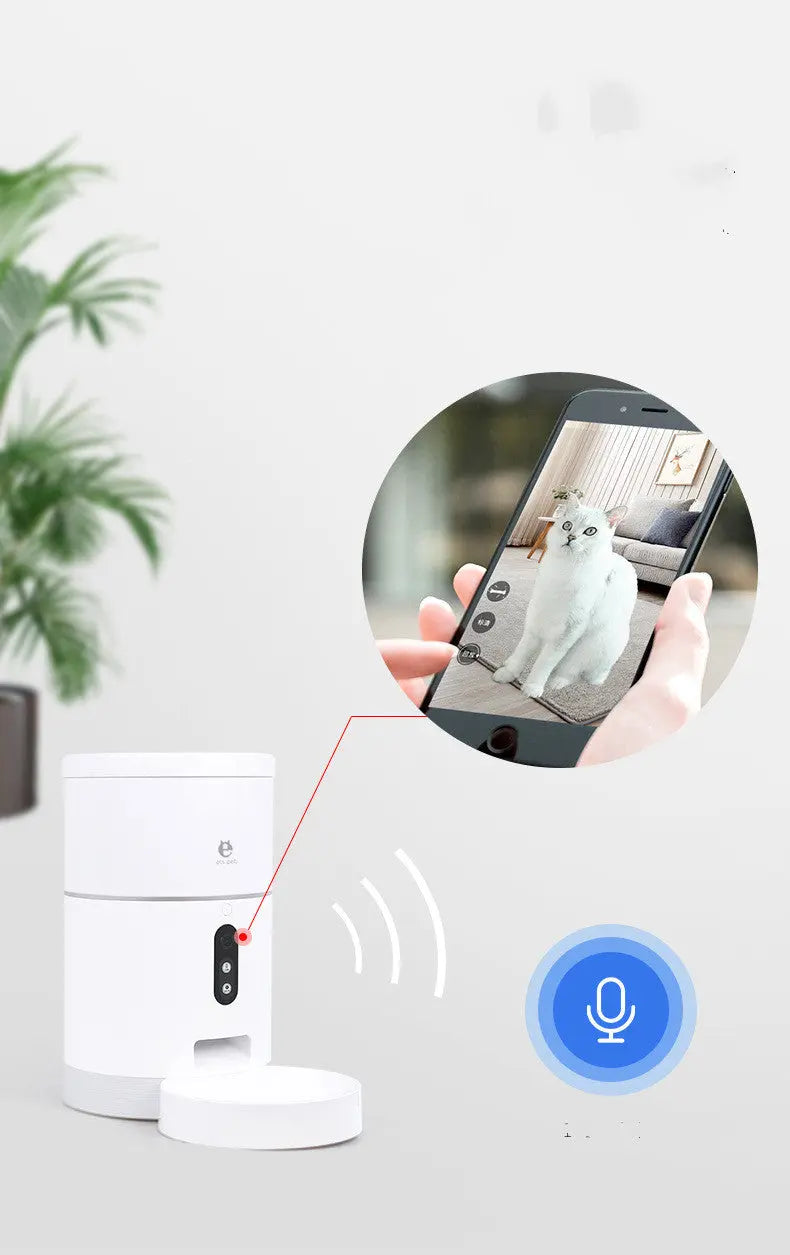 IntelliFeed Wifi Pet Nutrition System with Camera zyvraxen