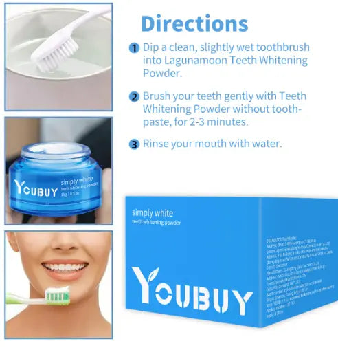 Teeth Whitening Brightening Powder Moretech