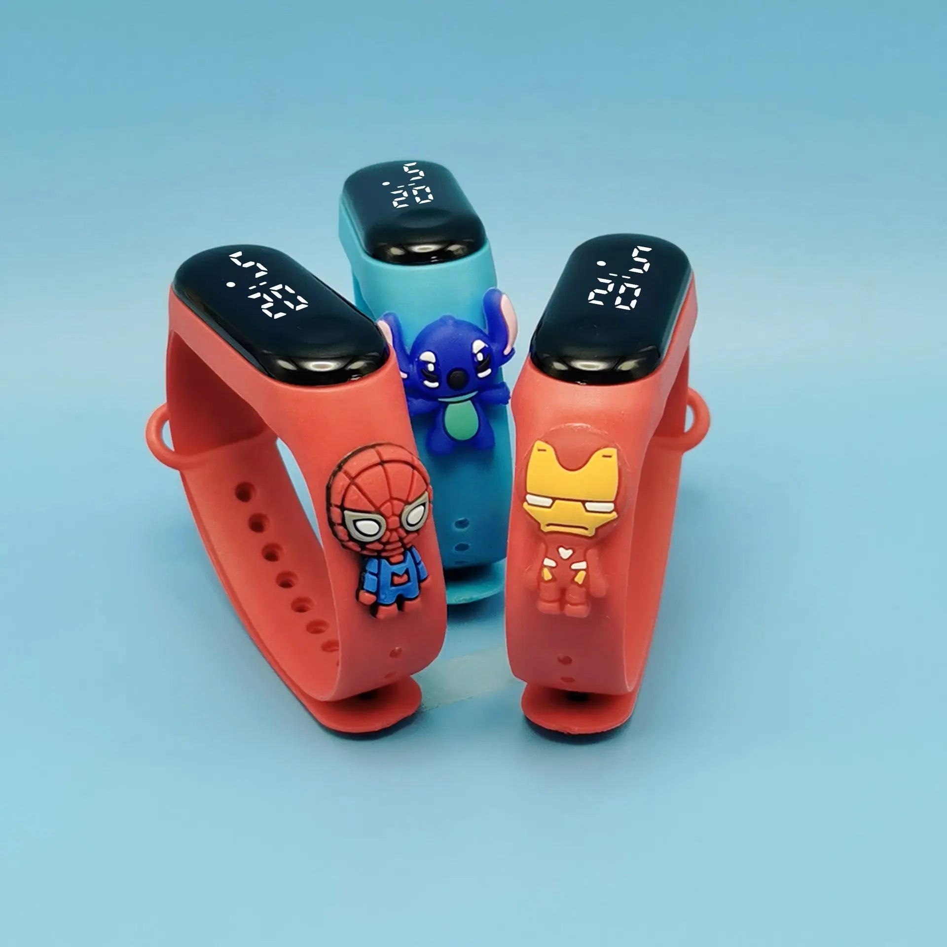 Animated Superhero LED Timepiece for Children Zyvraxen