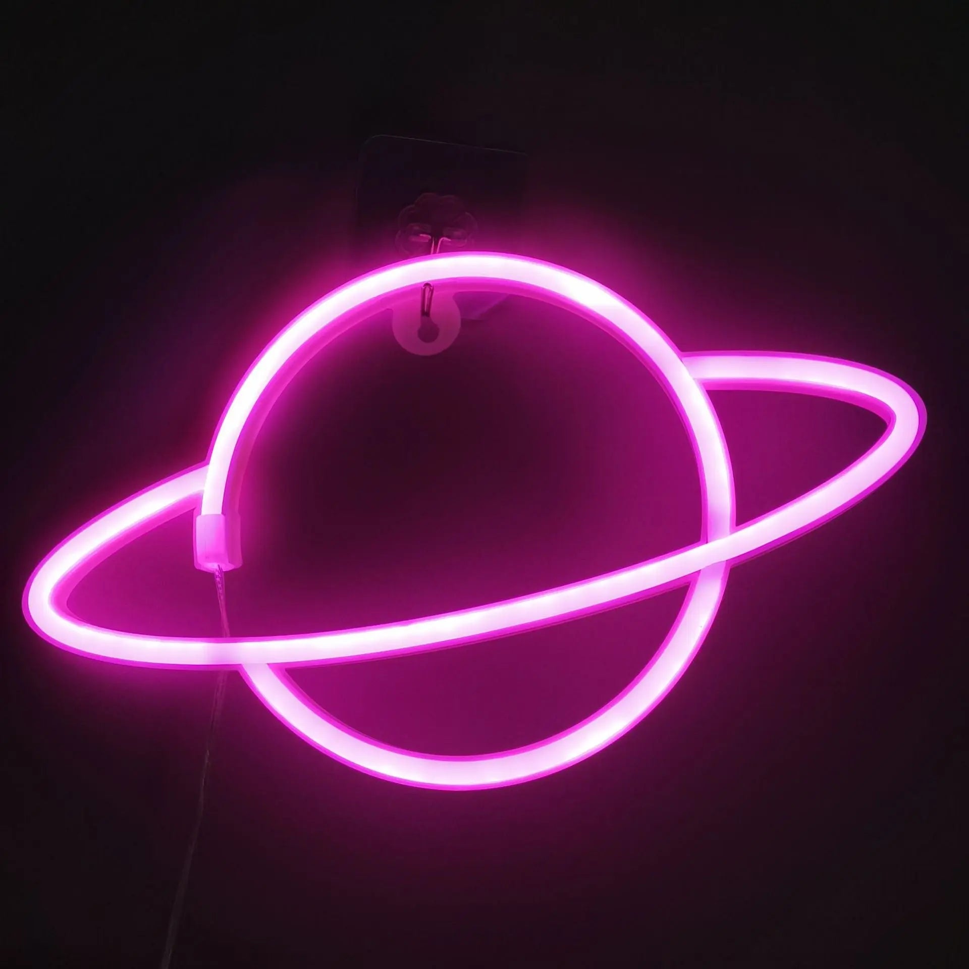 Neon Planet LED Alien Light for Room or Bar Decor Zyvraxen