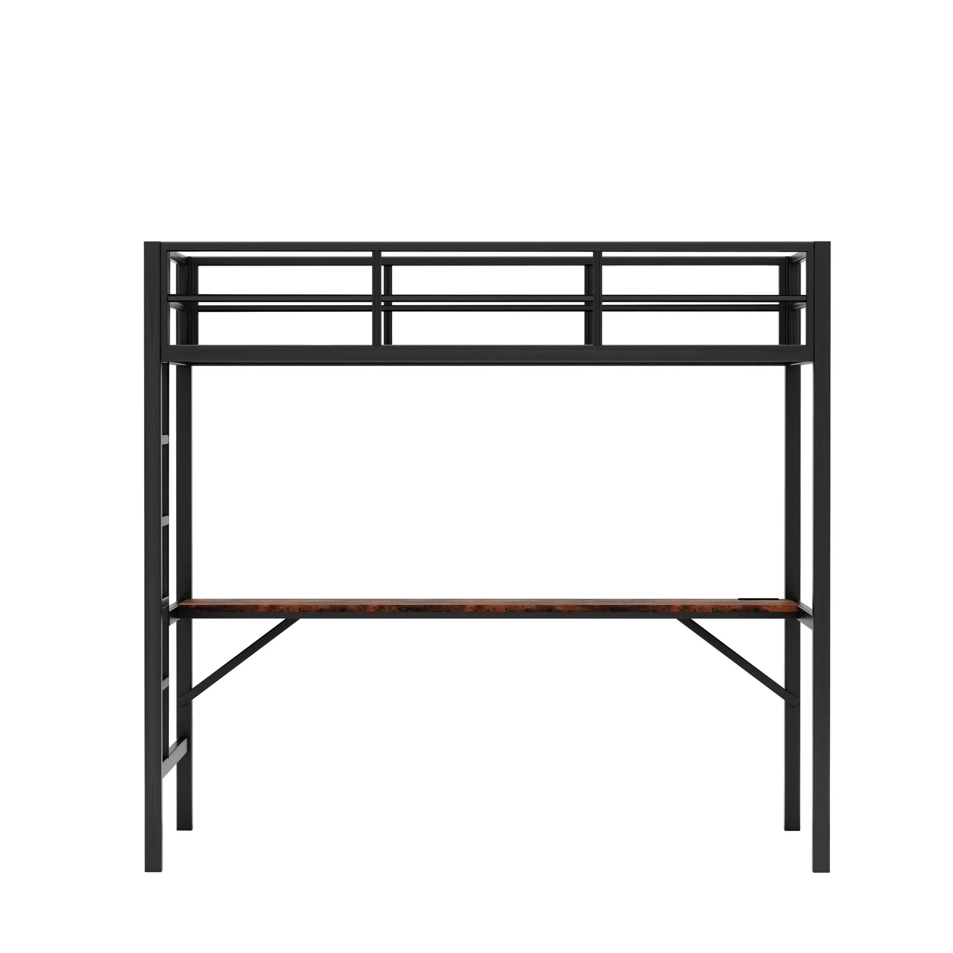 Sleek Space-Saver Loft Bed Zyvraxen