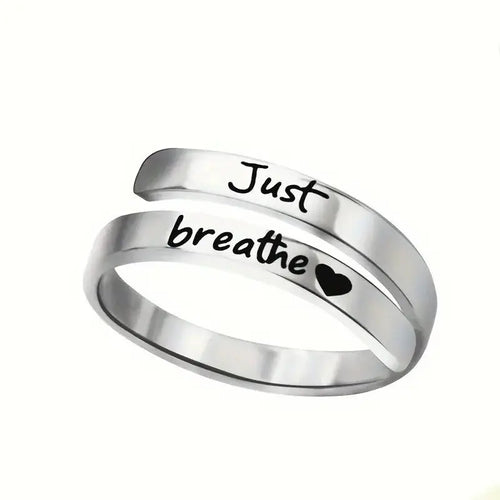 Silver Spiral Heart Ring Moretech