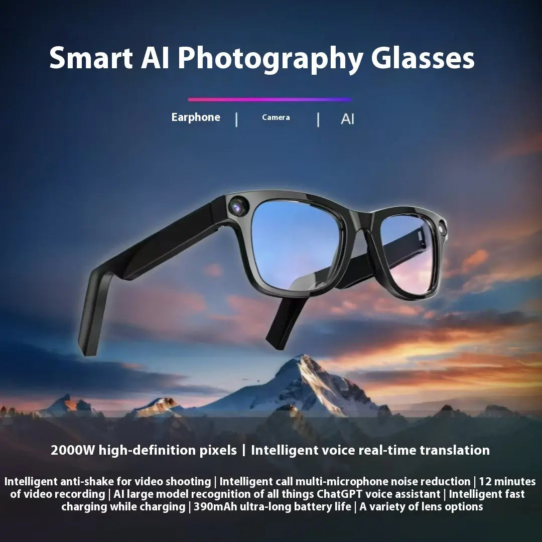 AI Camera Smart Glasses zyvraxen