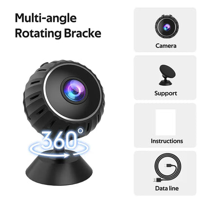 Compact Wireless Surveillance Camera 1080P HD WiFi Zyvraxen