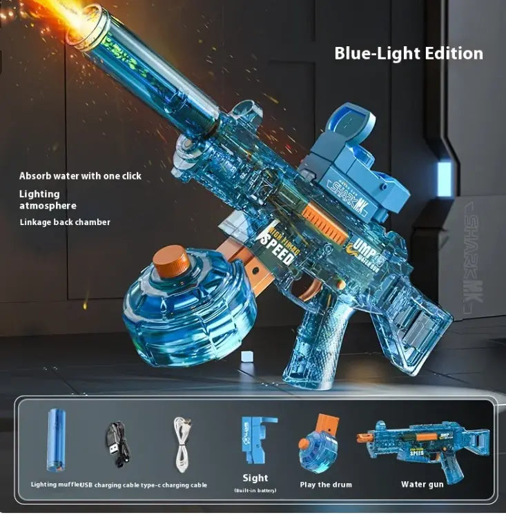 High-Capacity UMP45 Tactical Water Blaster Zyvraxen