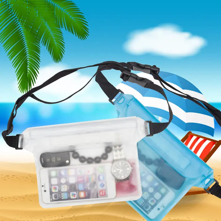 AquaGuard Touchscreen Waist Pouch for Sports Zyvraxen