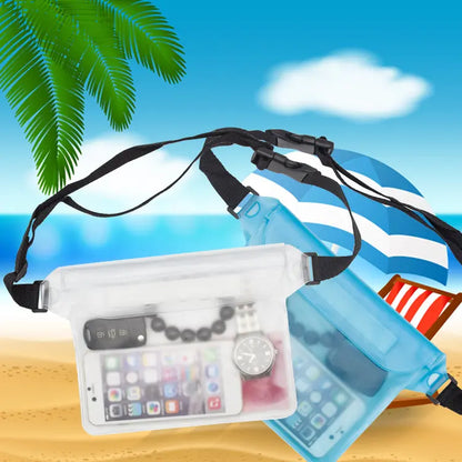 AquaGuard Touchscreen Waist Pouch for Sports Zyvraxen