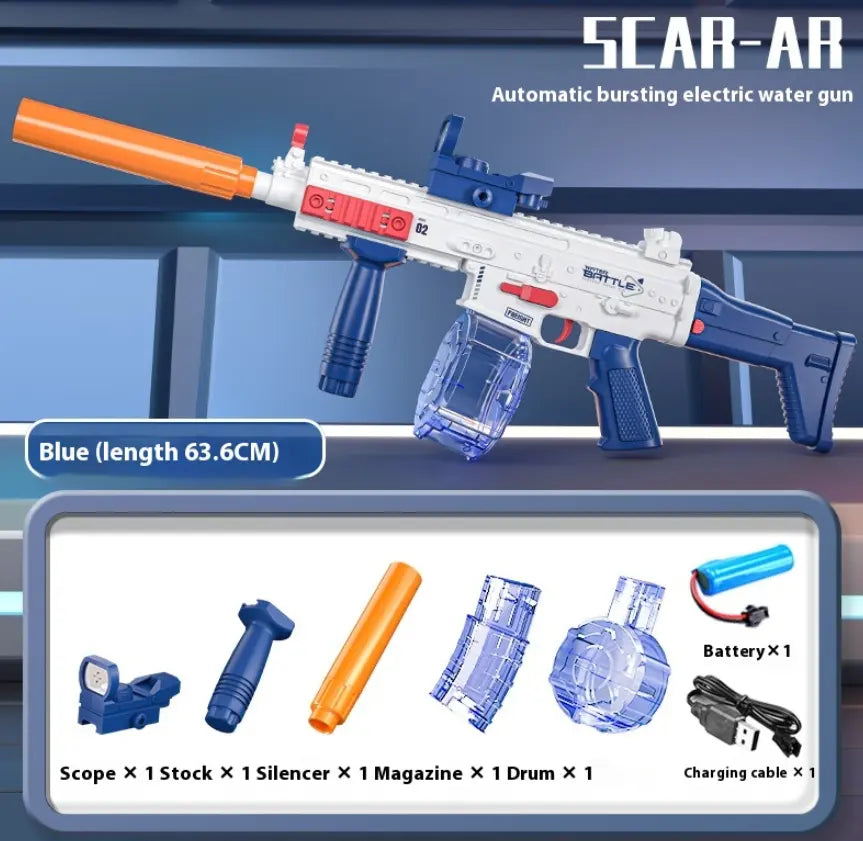 Tactical SCAR Electric Water Blaster Zyvraxen