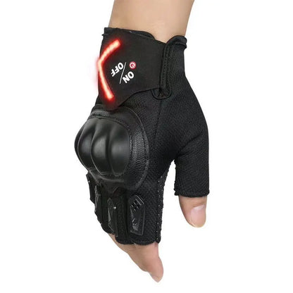 Automatic Sensing Turn Signal Gloves for Cycling Zyvraxen