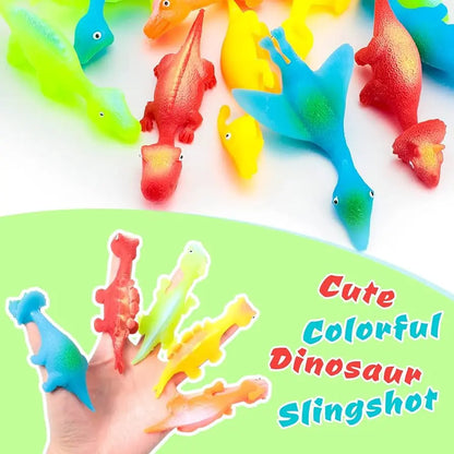 Slingshot Dino-Launch Finger Fun Toys Moretech