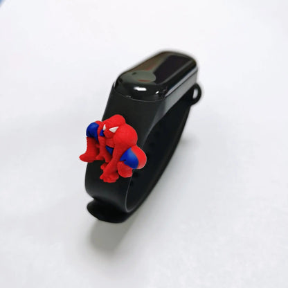 Animated Superhero LED Timepiece for Children Zyvraxen