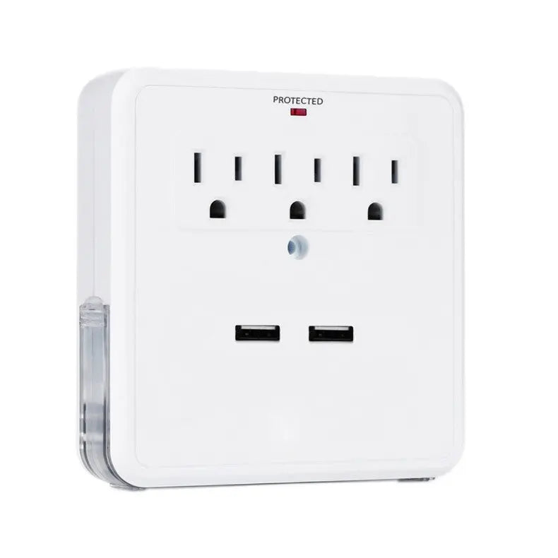 TriPort Surge Guard Adapter with USB Zyvraxen