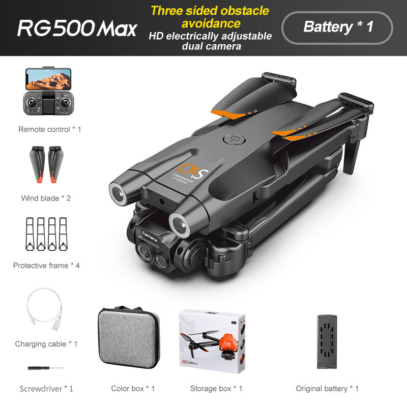 RG500MAX Drone with Dual Cameras and Obstacle Avoidance Zyvraxen