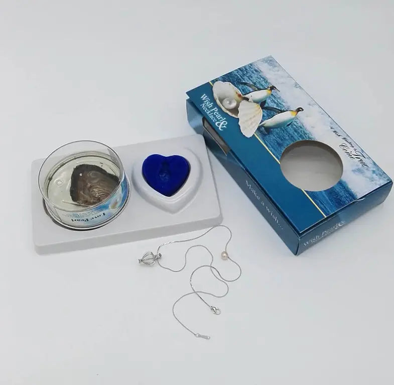 Pearl Jewelry Gift Box with Freshwater Necklace Moretech