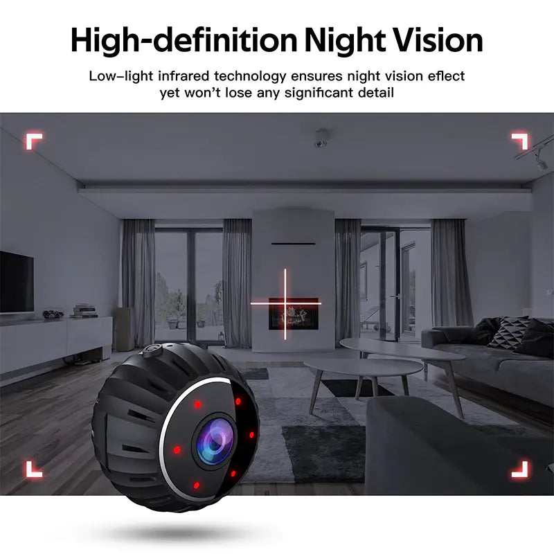Compact Wireless Surveillance Camera 1080P HD WiFi Zyvraxen